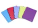 Schrift Atoma A5 ruit 4x8mm 144blz 90gr PP transparant assorti