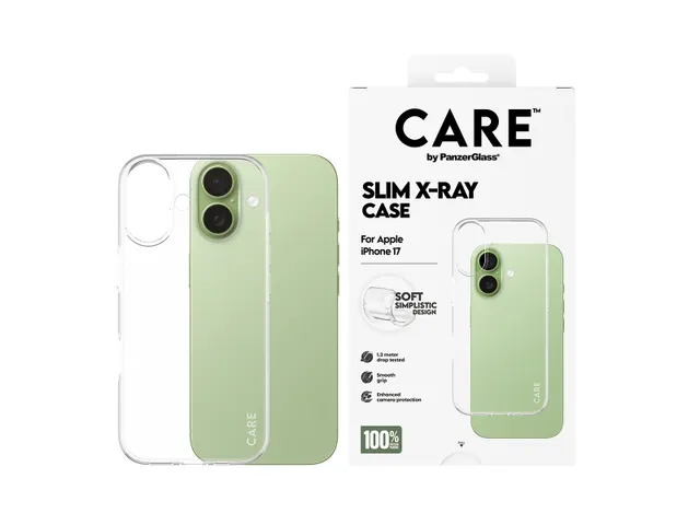 PanzerGlass CARE by X-Ray Case iPhone 17, Hoes, Apple, Apple - i