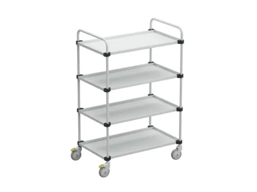 Etagewagen,Draagverm. 300Kg,4Etage(S),In Hoogte Verstelbaar