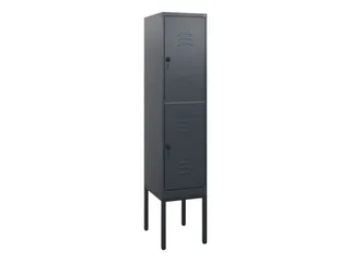 dubbeldekse locker,HxBxD 1950x400x500mm,1x2vak.,vak B 400mm - 1