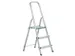 aluminium beugelladder eenzijdig 3treden stand H 0 565m aluminium