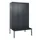 locker met bank,HxBxD 2120x1200x815mm,3vak,vak B 400mm,draaigrendel