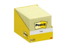 Memoblok 3M Post-it 6820 76x76mm Notes Canary Yellow