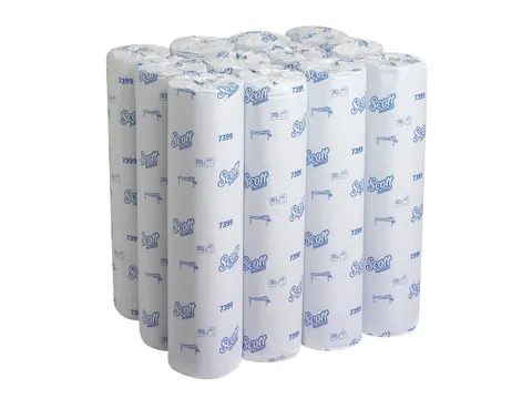 Scott 7399 EXTRA onderzoekbankrol 2-laags blauw doos a 12 Rol