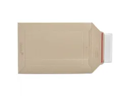 Golfkartonnen envelop A4 bruin 229x324mm zelfklevend 100 stuks