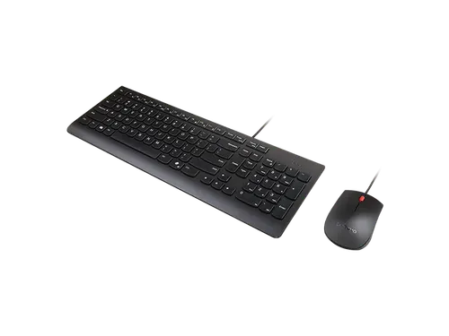 Lenovo 4X31R64404 Toetsenbord en Muis Bedraad, USB, AZERTY
