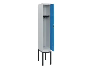locker,HxBxD 1950x300x500mm,1vak,vak B 300mm,cil.-slot,voetonderstel - 2