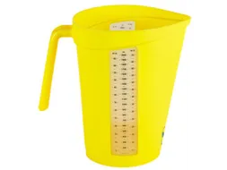 Vikan 60006 Hygiene maatbeker Geel 2 Liter