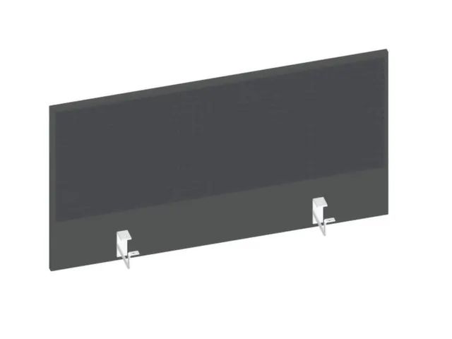 baliepaneel bureau aanbouw achter MS-donkergrijs antraciet 1000mm