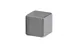Magneet MAUL Neodymium kubus 10x10x10mm 3.8kg nikkel 4 stuks