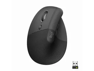Logitech Lift Verticale Draadloze Ergonomische Muis Links Zwart - 1