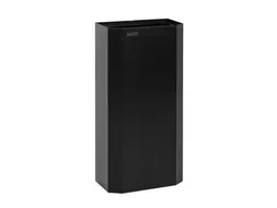 Afvalbak Staal zwart 40 liter open PPA4279B