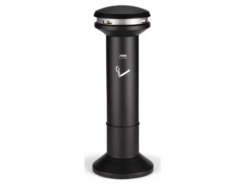 Rubbermaid peukenzuil Infinity 40x101 cm zwart