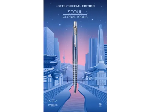 Balpen Parker Jotter Seoul CT Medium blauw