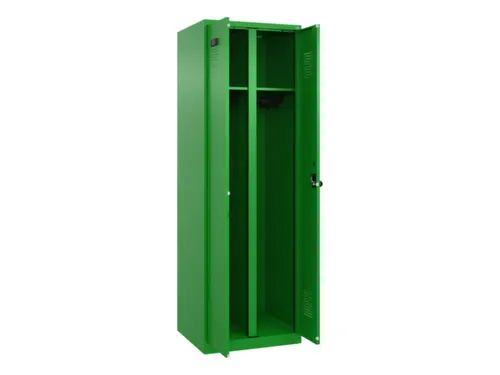 locker voor scheiding van kleding,HxBxD 1850x600x500mm,2vak