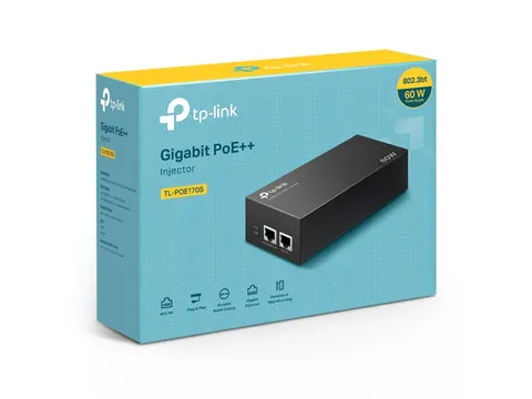 TP-Link TL-POE170S, Gigabit Ethernet, 10,100,1000 Mbit/s, 10/100/1000,