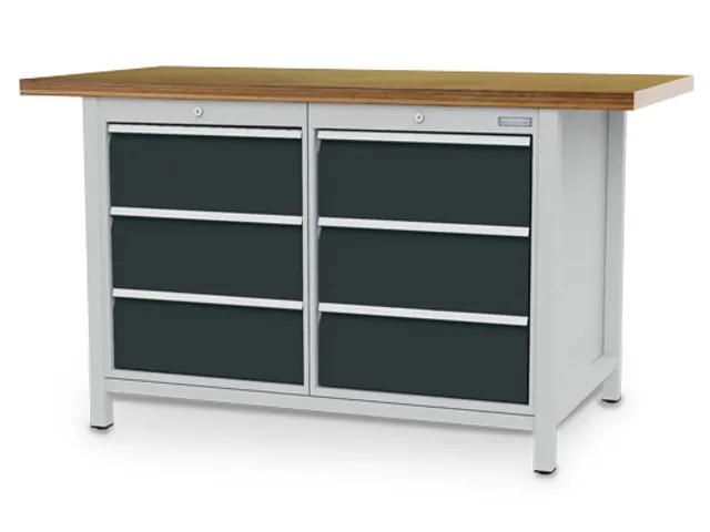 bloc établi HxlxP 859x1500x750mm plateau multiplis force 1000kg