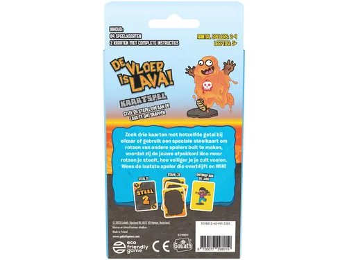 Goliath De Vloer Is Lava Kaartspel 5+