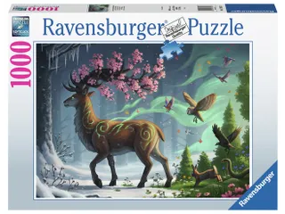 Puzzel Ravensburger Hert van de lente 1000 stukjes - 2