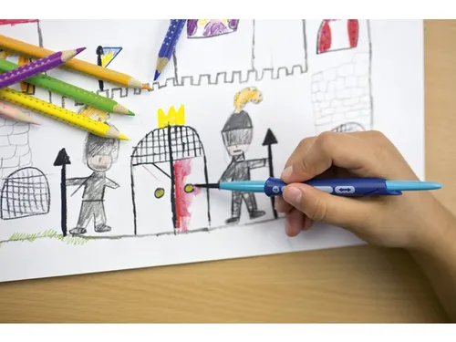 Watercup Faber-Castell Clic&Go blauw