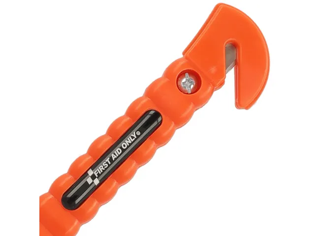 Marteau de secours 2 en 1 First Aid Only 2 pièces avec support