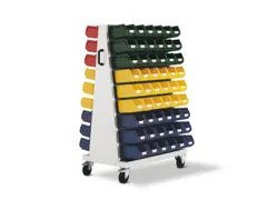 transportwagen met sleufplaten,6xsleufplaat,HxLxB 1600x1000x650mm