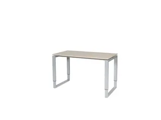 Domino Plus Bureau Hoogte Verstelbaar 1200x600mm Robson Eiken Alu - 1