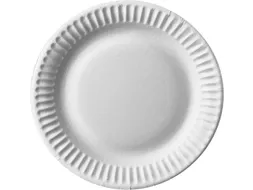 Papstar Pure Bord rond 15cm FSC karton Wit 100 stuks