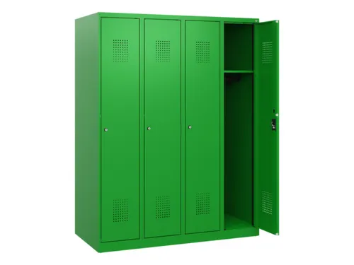 schoollocker,HxBxD 1530x1200x500mm,4vak,vak B 300mm,cil.-slot