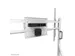Neomounts MOVE Go FL50-525WH1 Support au sol mobile écran 55-86 inch