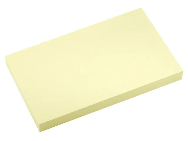 Bloc-mémos Power notes 125x75mm jaune
