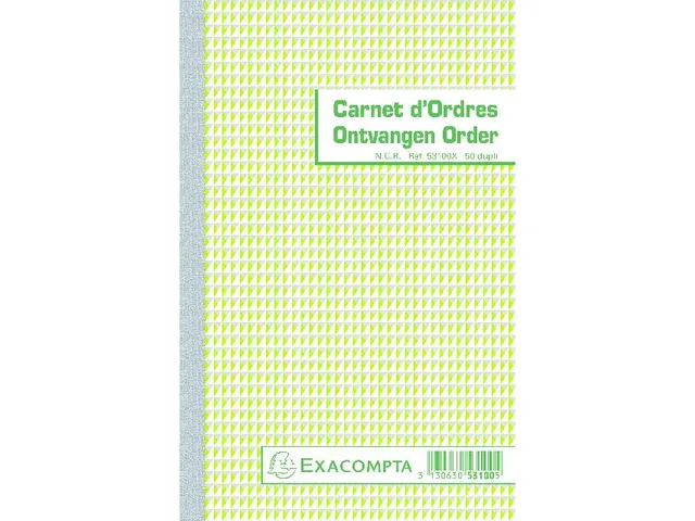 Orderboek FR/NL 21x13,5 50bl dupli