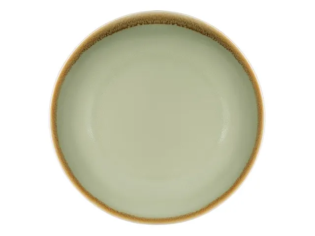 Bord Olympia Kiln coupe 23cm 6 stuks mosgroen