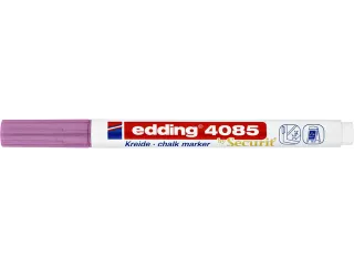 Krijtstift edding by Securit 4085 rond 1-2mm roze metallic - 1