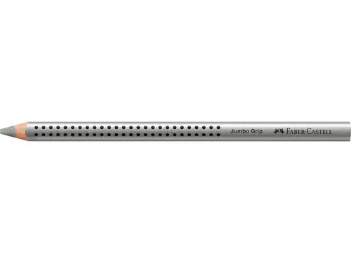 Kleurpotlood Faber-Castell Jumbo GRIP 82 zilver