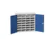 post-/sorteerkast 1000x1050x350mm 4x7vakken RAL7035+RAL5010