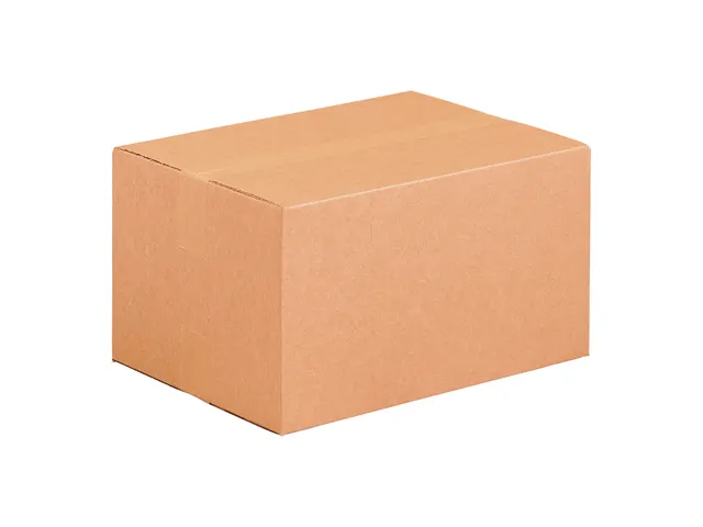 Boîte américaine pliable Simple cannelure 430x310x250mm 20 pièces