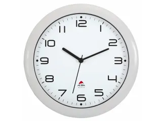 De Alba HORNEW wandklok met stille werking 30cm. wit - 1