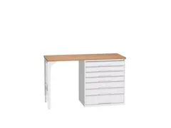 werkbank,HxBxD 930x1500x600mm,multiplexblad,2voeten/1container