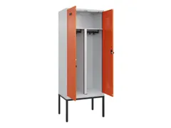 PBM-locker,HxBxD 2120x800x500mm,2vak,vak B 400mm,draaigrendel