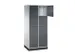 armoire multicases grand volume,RAL7035/RAL7021,HxlxP 1950x820x600mm