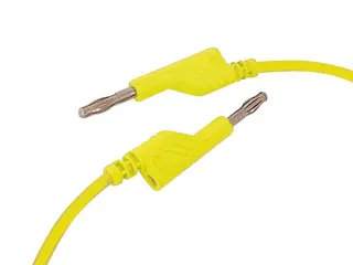 Meetsnoer 4mm 50cm / Geel (MLN-SIL / 1) - 1