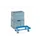 Eurobakken Rolplateau's 13590 250kg 600x400mm Kunststof Open Frame