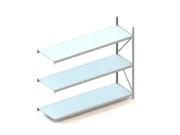 breedvakstelling,aanbouwveld,HxBxD 2200x2651x800mm,vakl. 490kg