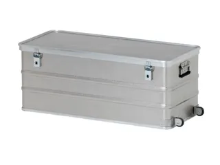 Aluminium Flightcase Hxlxb 403X1055X450Mm 150L Stapelbaar 2Bokwielen - 1