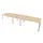 vergadertafel,HxBxD 740x4000x1400mm,vatvormig,NE-esdoorn
