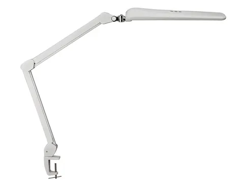 Lampe de bureau MAULcraft LED Pince table intensité réglable blanc