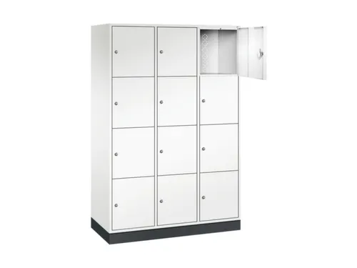 grootvolume-lockersysteem,HxBxD 1950x1220x500mm,3x4vakken,cil.-slot