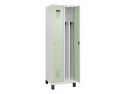 locker voor scheiding van kleding,HxBxD 1950x600x500mm,2vak