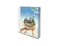 Wandfolderhouder A5 Staand Transparant Acryl Voordeelbundel